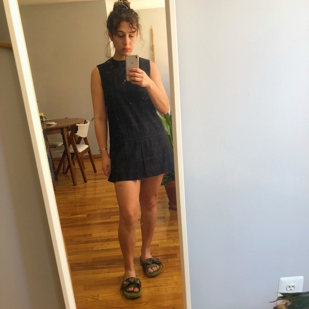 Jacquemus pleated mini dress